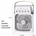 New 3 In 1 Fan AIr Conditioner Household Small Air Cooler LED Night Light Portable Humidifier Air Adjustment Fan Office Home Fan