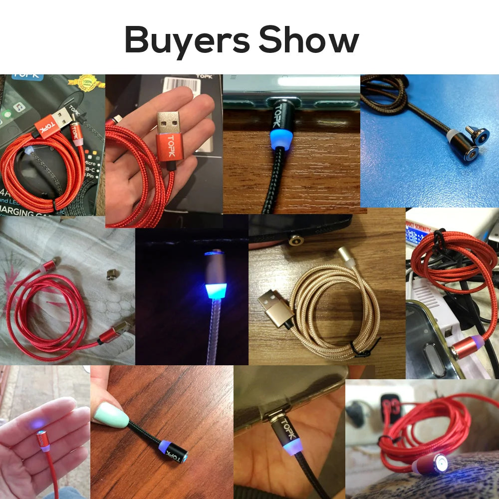 Magnetic Charging Cable 3 IN 1