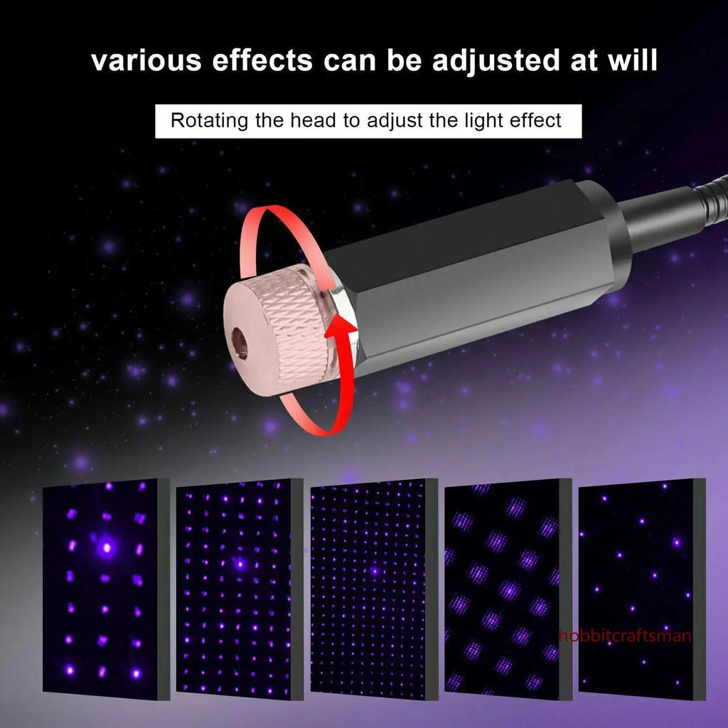 Mini LED Car Roof Star Night Light projector