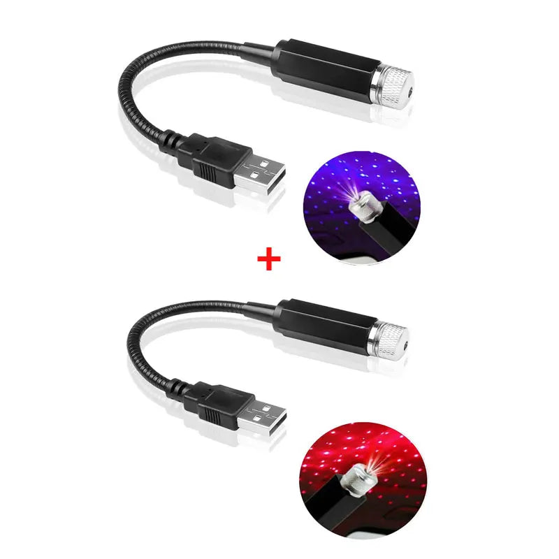 Mini LED Car Roof Star Night Light projector